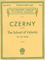 The School of Velocity op.299 for piano