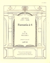 Fantasia à 4 for 4 recorder quartet (SATB) score and parts