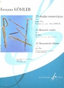 25 ETUDES ROMANTIQUES OP.66 POUR LA FLUTE HERICHE, R., ED