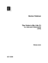 The Viola in my Life vol.1 for viola solo, flute, violin, cello, percussion and piano score