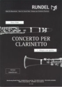 Allegro con spirito aus dem Concerto für Klarinette und Blasorchester Partitur und Stimmen