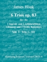 6 Trios op.83 Band 1 (Nr.1-3) fr 3 Blockflten (SSA) Spielpartitur