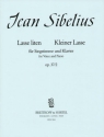 KLEINER LASSE OP.37,2 FUER MITTLERE SINGSTIMME UND KLAVIER (SCHWED/DT) LASSE LITEN