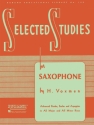 Selected Studies for saxophone