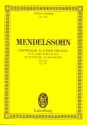 Heimkehr aus der Fremde op.89 fr Orchester Studienpartitur