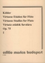 Virtuose Etden op.75 Band 1 fr Flte
