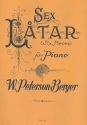 6 latar (pieces) for piano