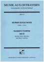 Marien-Vesper Teil 2 fr Soli, Chor, Streicher und Bc Partitur (la)