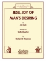 Jesu Joy of Man's Desiring  for 4 cellos score and parts