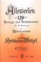Allerseelen Band 4  fr Harmonium
