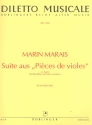 Suite aus pieces de violes fr Blockflte und bc