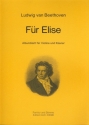 Fr Elise fr Violine und Klavier
