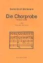Die Chorprobe Scherzo vocale fr Mnnerchor a cappella Partitur