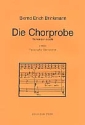 Die Chorprobe Scherzo vocale fr Mnnerchor a cappella Partitur
