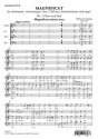 Magnificat fr Sopran, gem Chor, Orchester und Orgel Chorpartitur