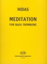 Meditation for bass trombone