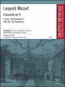 Cassatio ex g mit der Kindersinfonie fr Orchester Stimmenset (harmonie + 4-3-0-2-1)