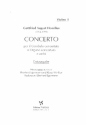 Concerto per il cembalo concertato o organo concertato e archi fr Cembalo (Orgel) und Streicher Violine 2