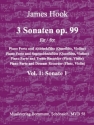 Sonate op.99,1 fr Alt- oder Sopranblockflte (Violine, Flte) und Klavier (Cembalo)