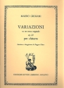 Variazioni su un tema originale op.20 per chitarra