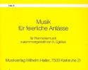 Musik fr feierliche Anlsse: fr Blasorchester Tuba 2 in C