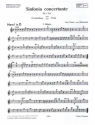 Sinfonia concertante D-Dur fr Viola, Kontraba und Orchester Horn 1 in D