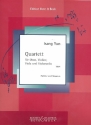Quartett fr Oboe, Violine, Viola und Violoncello Partitur und Stimmen