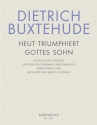 Heut triumphieret Gottes Sohn fr Soli (SSATB), gem Chor (SSATB), Orchester und Bc,    Partitur