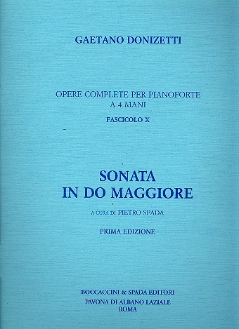 Sonata do maggiore per pianoforte