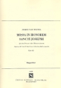 Missa in honorem Sancti Josephi op.42 fr 3 Singstimmen (SAA oder TBB) Singpartitur (Verlagskopie)
