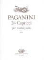 24 Capricci op.1 fr Violine solo