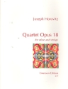 Quartet op.18 for oboe and string trio score and parts