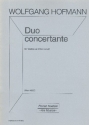 Duo concertante op.H80d fr Violine und Kontrabass Stimmen