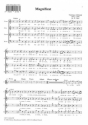 Magnificat fr Soli, Chor und Orchester Chorpartitur (la)