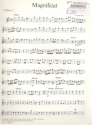 Magnificat fr Soli, Chor und Orchester Violine 1