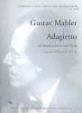 Adagietto aus der Sinfonie Nr.5 für Streichorchester und Harfe Partitur