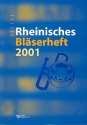 Rheinisches Blserheft 2001 fr Posaunenchor Spielpartitur