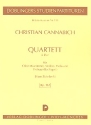 Quartett fr Oboe (Klar), Violine, Viola und Violoncello (Fag) Studienpartitur