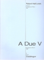 A DUE 5 FUER SOPRAN UND KLAVIER PARTITUR  1987