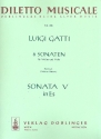 Sonate Es-Dur Nr.5 fr Violine und Viola Partitur und Stimmen