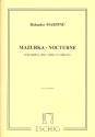 Mazurka-Nocturne fr Oboe, 2 Violinen und Violoncello Stimmen