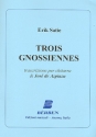 3 gnossiennes  per chitarra