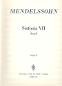 Sinfonia d-Moll Nr.7 fr Streichorchester Violine 2