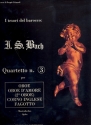 Quartett Nr.3 fr Oboe, Oboe d'amore, Englischhorn und Fagott Partitur und Stimmen