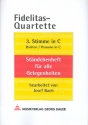 Fidelitas-Quartette  3. Stimme in C (Bariton, Posaune in C)