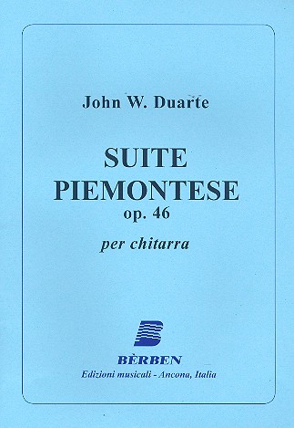 Suite piemontese op.46 per chitarra