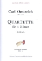 Quartette fr 4 Hrner Partitur und Stimmen