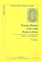 Messe B-Dur fr 4 Singstimmen (SATB) und Orgel Partitur (la)