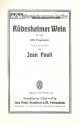 Rdesheimer Wein op.235 fr gem Chor a cappella Partitur