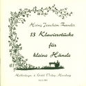 13 Klavierstcke fr kleine Hnde